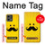 W1145 Yellow Mustache Sun Case Cover Custodia e Flip Case per Motorola Moto G Stylus 5G (2023)