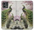 W2773 Peacock Chinese Brush Painting Case Cover Custodia e Flip Case per Motorola Moto G Stylus 5G (2023)