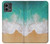 W3150 Sea Beach Case Cover Custodia e Flip Case per Motorola Moto G Stylus 5G (2023)