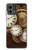 W3172 Gold Clock Live Case Cover Custodia e Flip Case per Motorola Moto G Stylus 5G (2023)