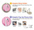 W3805 Flamingo Pink Pastel Case Cover Custodia e Flip Case per Motorola Moto G Stylus 5G (2023)