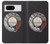 W0059 Retro Rotary Phone Dial On Case Cover Custodia e Flip Case per Google Pixel 8