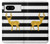 W2794 Black and White Striped Deer Gold Sparkles Case Cover Custodia e Flip Case per Google Pixel 8