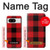 W2931 Red Buffalo Check Pattern Case Cover Custodia e Flip Case per Google Pixel 8