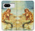 W3184 Little Mermaid Painting Case Cover Custodia e Flip Case per Google Pixel 8