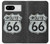 W3207 Route 66 Sign Case Cover Custodia e Flip Case per Google Pixel 8