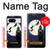 W3249 Peter Pan Fly Full Moon Night Case Cover Custodia e Flip Case per Google Pixel 8