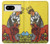 W3458 Strength Tarot Card Case Cover Custodia e Flip Case per Google Pixel 8