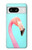W3708 Pink Flamingo Case Cover Custodia e Flip Case per Google Pixel 8