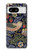 W3791 William Morris Strawberry Thief Fabric Case Cover Custodia e Flip Case per Google Pixel 8