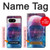 W3800 Digital Human Face Case Cover Custodia e Flip Case per Google Pixel 8