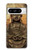 W0344 Buddha Rock Carving Case Cover Custodia e Flip Case per Google Pixel 8 pro