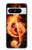 W0493 Music Note Burn Case Cover Custodia e Flip Case per Google Pixel 8 pro