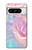 W3050 Vintage Pastel Flowers Case Cover Custodia e Flip Case per Google Pixel 8 pro