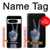 W3101 X-ray Peace Sign Fingers Case Cover Custodia e Flip Case per Google Pixel 8 pro