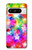 W3292 Colourful Disco Star Case Cover Custodia e Flip Case per Google Pixel 8 pro