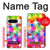 W3292 Colourful Disco Star Case Cover Custodia e Flip Case per Google Pixel 8 pro