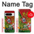 W3300 Portugal Flag Vintage Football Graphic Case Cover Custodia e Flip Case per Google Pixel 8 pro
