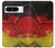 W3303 Germany Flag Vintage Football Graphic Case Cover Custodia e Flip Case per Google Pixel 8 pro