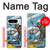 W3731 Tarot Card Knight of Swords Case Cover Custodia e Flip Case per Google Pixel 8 pro