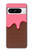 W3754 Strawberry Ice Cream Cone Case Cover Custodia e Flip Case per Google Pixel 8 pro