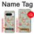 W3910 Vintage Rose Case Cover Custodia e Flip Case per Google Pixel 8 pro