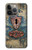 W3955 Vintage Keyhole Weather Door Case Cover Custodia e Flip Case per iPhone 14 Pro