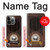 W3935 FM AM Radio Tuner Graphic Case Cover Custodia e Flip Case per iPhone 13