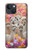W3916 Alpaca Family Baby Alpaca Case Cover Custodia e Flip Case per iPhone 13 mini