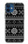 W3932 Elephant Pants Pattern Case Cover Custodia e Flip Case per iPhone 12 mini