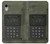 W3959 Military Radio Graphic Print Case Cover Custodia e Flip Case per iPhone XR