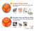 W3946 Seamless Orange Pattern Case Cover Custodia e Flip Case per Samsung Galaxy S22 Plus