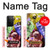 W3914 Colorful Nebula Astronaut Suit Galaxy Case Cover Custodia e Flip Case per Samsung Galaxy S21 Ultra 5G