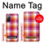 W3941 LGBT Lesbian Pride Flag Plaid Case Cover Custodia e Flip Case per Samsung Galaxy S20 FE