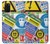 W3960 Safety Signs Sticker Collage Case Cover Custodia e Flip Case per Samsung Galaxy S20 Plus, Galaxy S20+