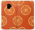 W3946 Seamless Orange Pattern Case Cover Custodia e Flip Case per Samsung Galaxy S9