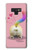 W3923 Cat Bottom Rainbow Tail Case Cover Custodia e Flip Case per Note 9 Samsung Galaxy Note9