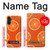 W3946 Seamless Orange Pattern Case Cover Custodia e Flip Case per Samsung Galaxy A13 5G