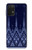 W3950 Textile Thai Blue Pattern Case Cover Custodia e Flip Case per Samsung Galaxy A32 5G