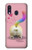 W3923 Cat Bottom Rainbow Tail Case Cover Custodia e Flip Case per Samsung Galaxy A40