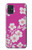 W3924 Cherry Blossom Pink Background Case Cover Custodia e Flip Case per Samsung Galaxy A51 5G