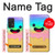 W3939 Ice Cream Cute Smile Case Cover Custodia e Flip Case per Samsung Galaxy A52, Galaxy A52 5G