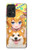 W3918 Baby Corgi Dog Corgi Girl Candy Case Cover Custodia e Flip Case per Samsung Galaxy A52s 5G
