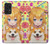 W3918 Baby Corgi Dog Corgi Girl Candy Case Cover Custodia e Flip Case per Samsung Galaxy A52s 5G