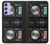 W3931 DJ Mixer Graphic Paint Case Cover Custodia e Flip Case per Samsung Galaxy A54 5G