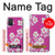 W3924 Cherry Blossom Pink Background Case Cover Custodia e Flip Case per Samsung Galaxy A71 5G