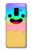 W3939 Ice Cream Cute Smile Case Cover Custodia e Flip Case per Samsung Galaxy A8 (2018)