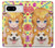 W3918 Baby Corgi Dog Corgi Girl Candy Case Cover Custodia e Flip Case per Google Pixel 8