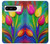 W3926 Colorful Tulip Oil Painting Case Cover Custodia e Flip Case per Google Pixel 8 pro