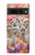 W3916 Alpaca Family Baby Alpaca Case Cover Custodia e Flip Case per Google Pixel 7 Pro